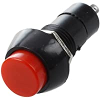 SODIAL(R) 10 x Interruptor Conmutador 2 Posiciones On-Off 12V Negro Rojo